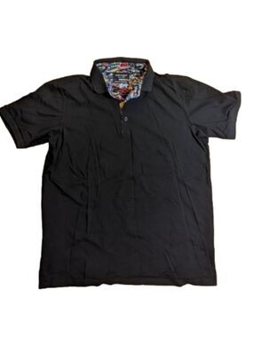 Alex Vando Black Polo Shirt